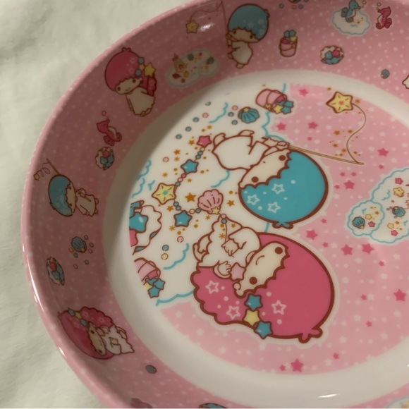 Little Twin Stars Kiki & Lala Sanrio Small Shallow Bowl - Picture 4 of 11